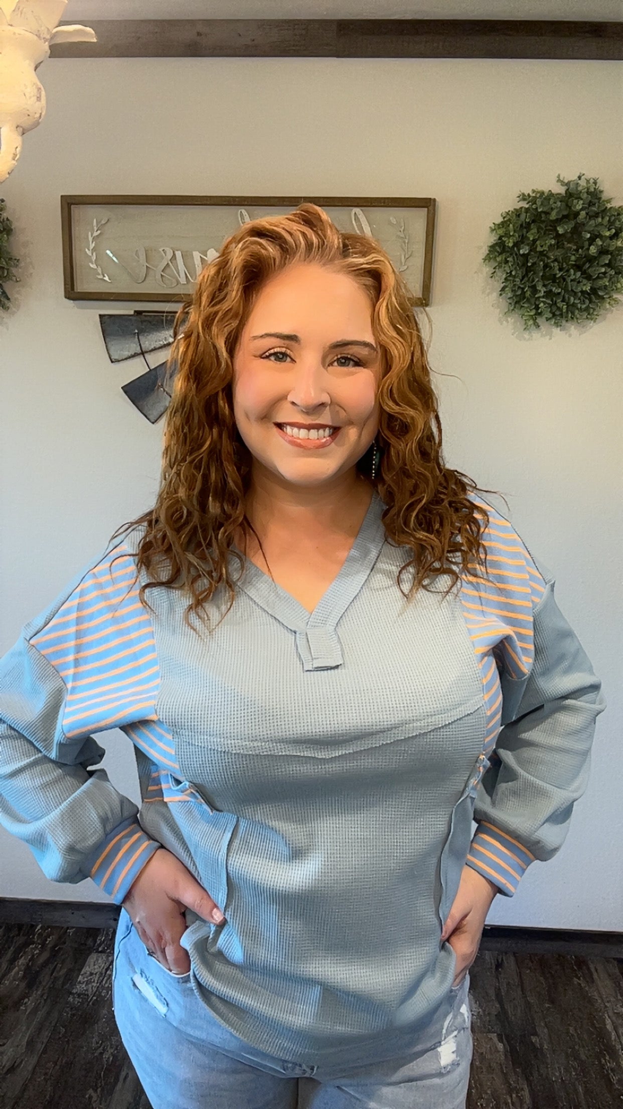 Clear Blue Skies Sweater