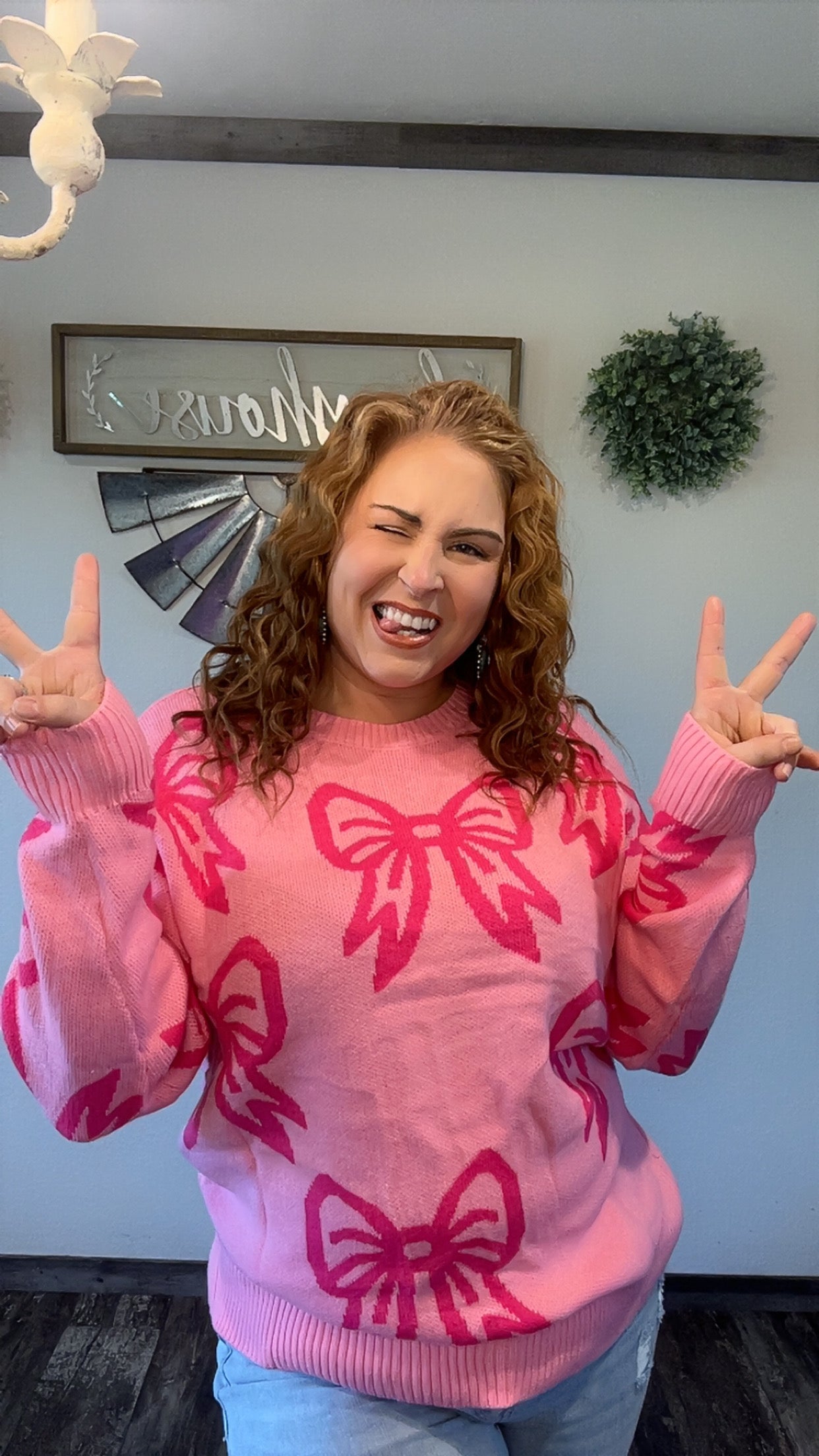 Brailee's Bows Sweater