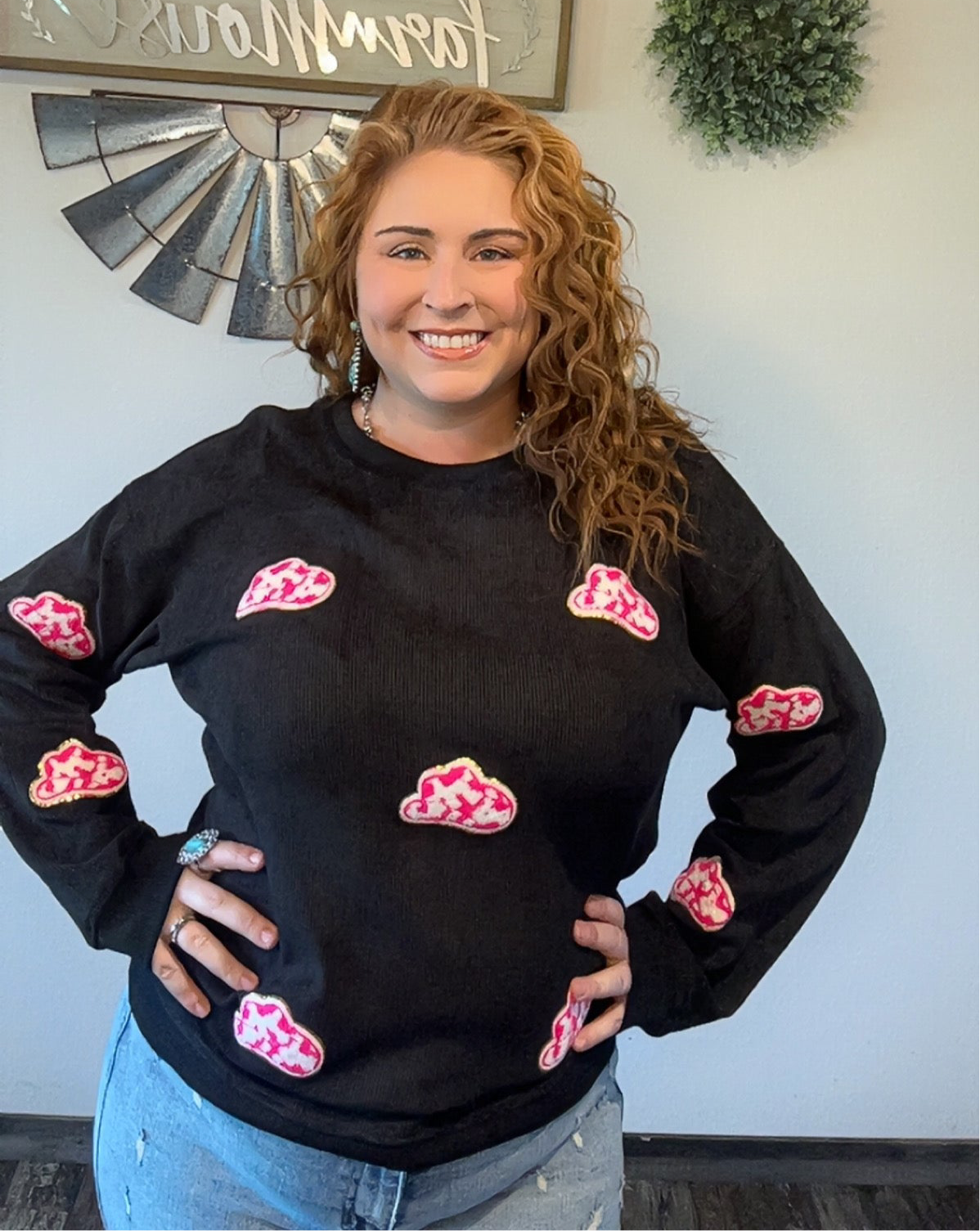 This Cowboy's Hat Pullover