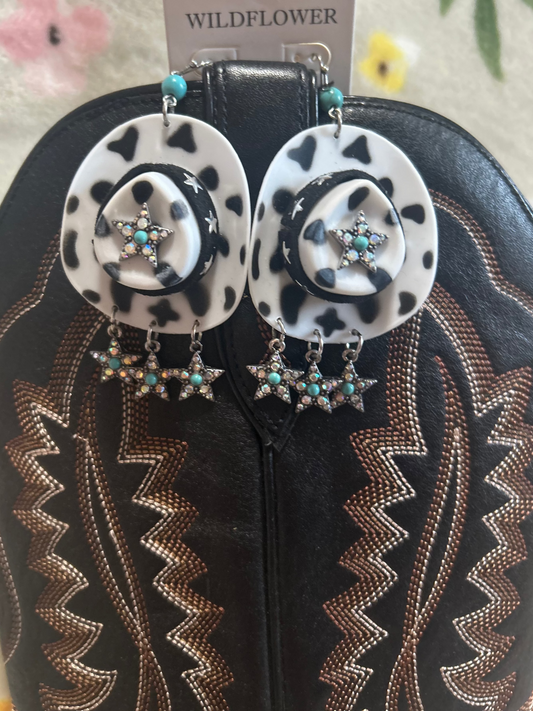 Cowboy Hat earrings