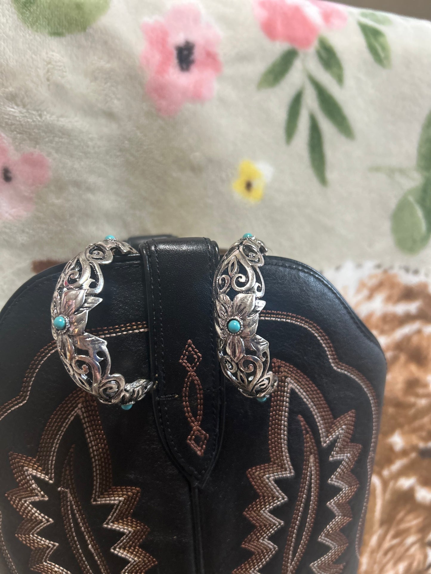 Flower and vine hoops