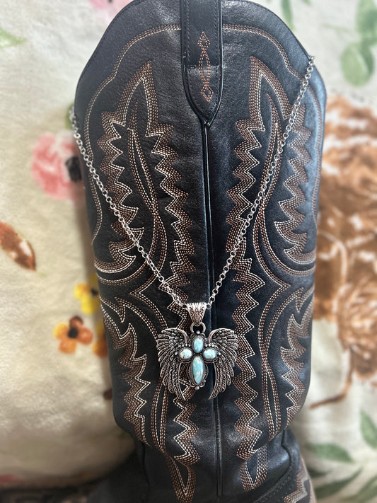 Winged Cross set