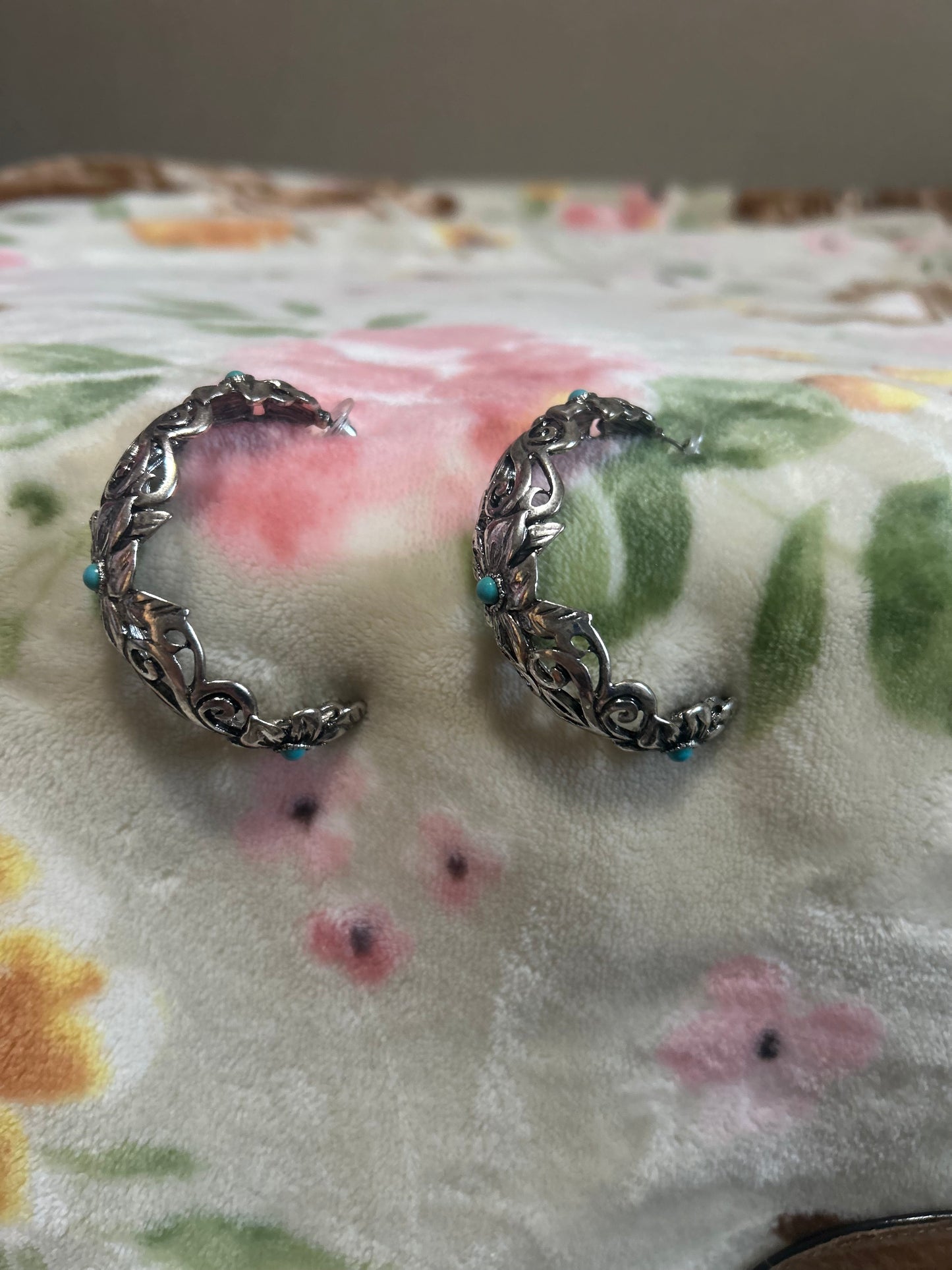 Flower and vine hoops