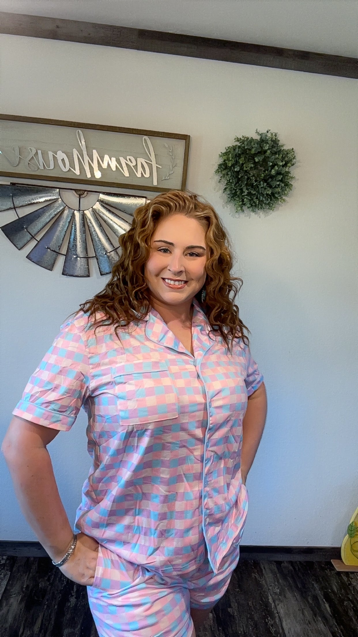 Checkmate Pajama Set